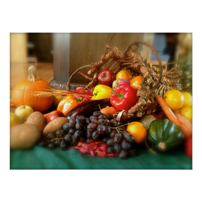 Cornucopia, Horn of Plenty, Poster (Front)