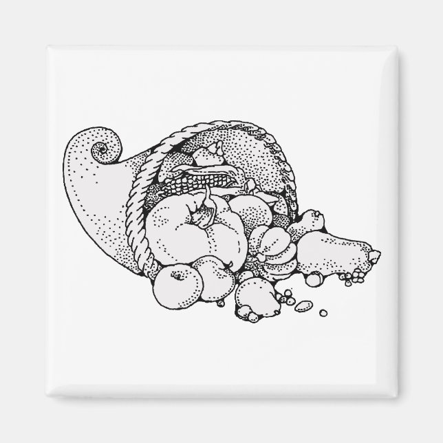 cornucopia magnet (Front)