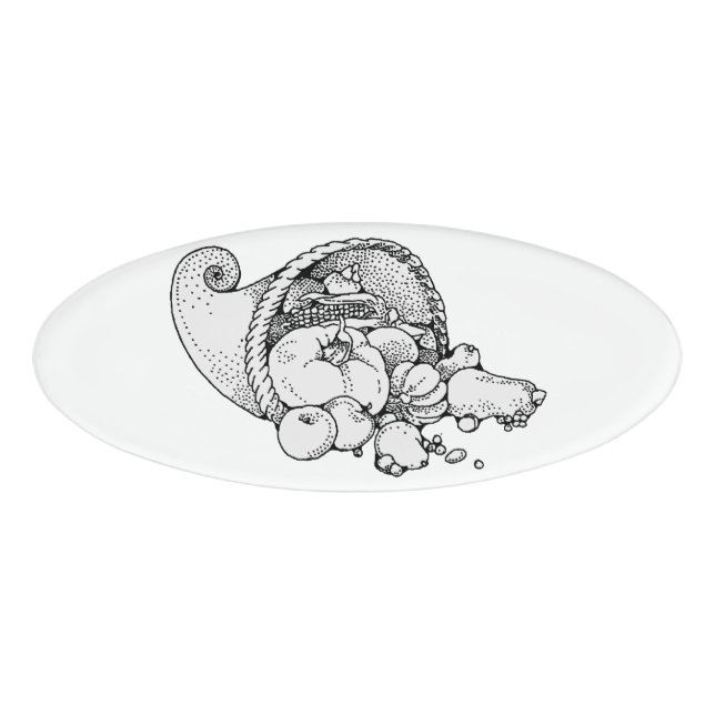 cornucopia name tag (Front)