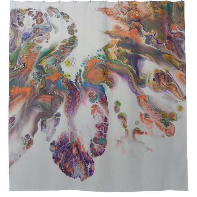 Cornucopia Shower Curtain (Front)