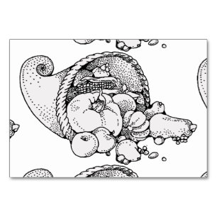 cornucopia table number