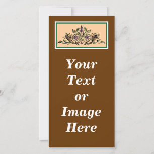 Cornucopia Vintage Thanksgiving Photo Card