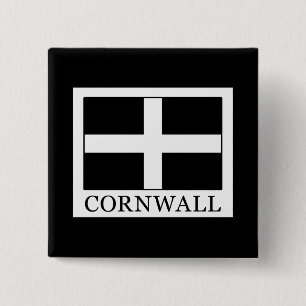 Cornwall 15 Cm Square Badge