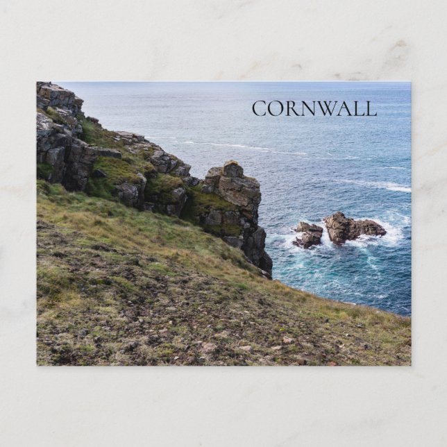 Cornwall England  Postcard (Front)