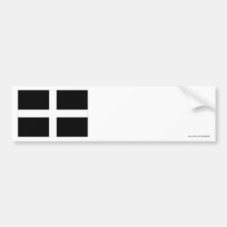 Cornwall Flag Bumper Sticker
