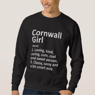 Cornwall Girl Pa Pennsylvania Funny City Home Root Sweatshirt