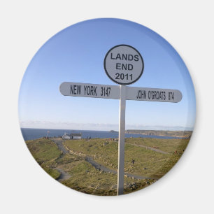 Cornwall Lands End Magnet
