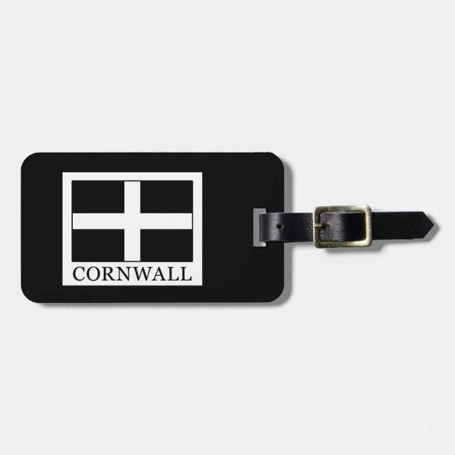 Cornwall Luggage Tag (Front Horizontal)