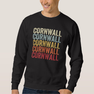 Cornwall Pennsylvania Cornwall PA Retro Vintage Te Sweatshirt