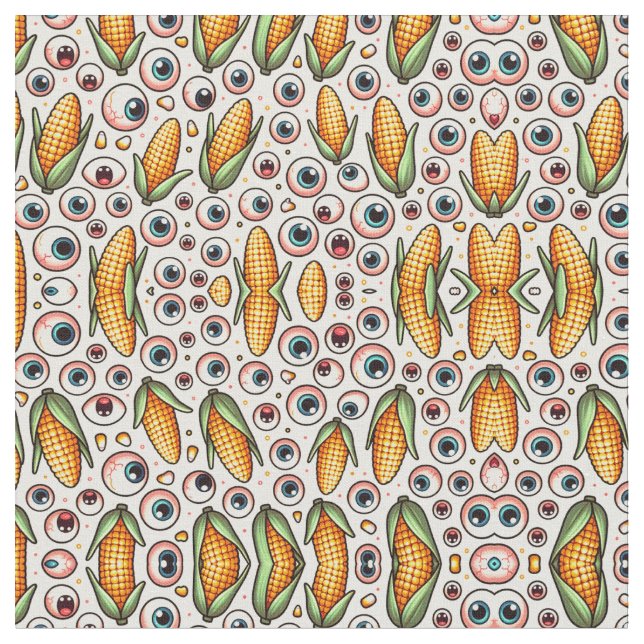 Corny Cornea Fabric (Close Up)