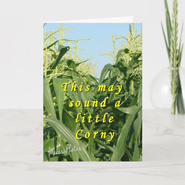 Corny-customise Card (Front)