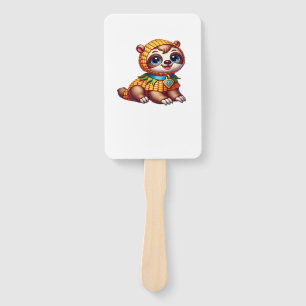 Corny Cuteness Halloween�s Sweetest Sloth Oversize Hand Fan