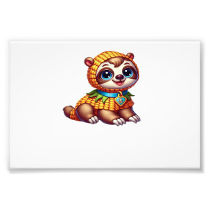 Corny Cuteness Halloween�s Sweetest Sloth Oversize Photo Print