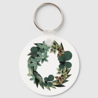 Coroa de Plantas Key Ring