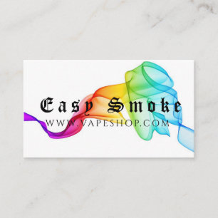 Corolful Smoke Vape Shop Business Card