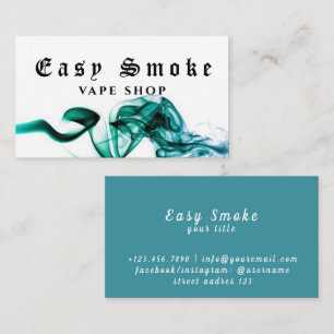Corolful Smoke Vape Shop Business Card