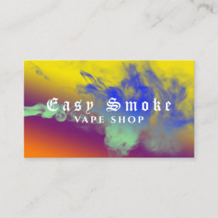 Corolful Smoke Vape Shop Business Card
