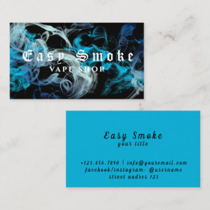Corolful Smoke Vape Shop Business Card