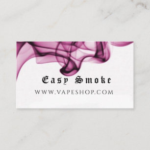Corolful Smoke Vape Shop Business Card