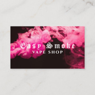 Corolful Smoke Vape Shop Business Card