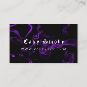 Corolful Smoke Vape Shop Business Card