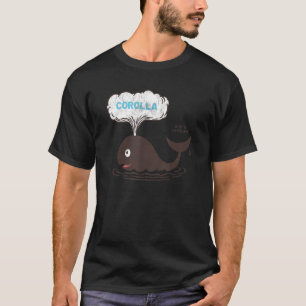 Corolla NC Summertime Vacationing Whale Spout T-Shirt