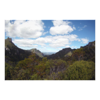 Coromandel New Zealand Pinnacles GoPro wide Photo Print