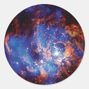 Corona Australis Coronet Star Cluster Space Photo Classic Round Sticker
