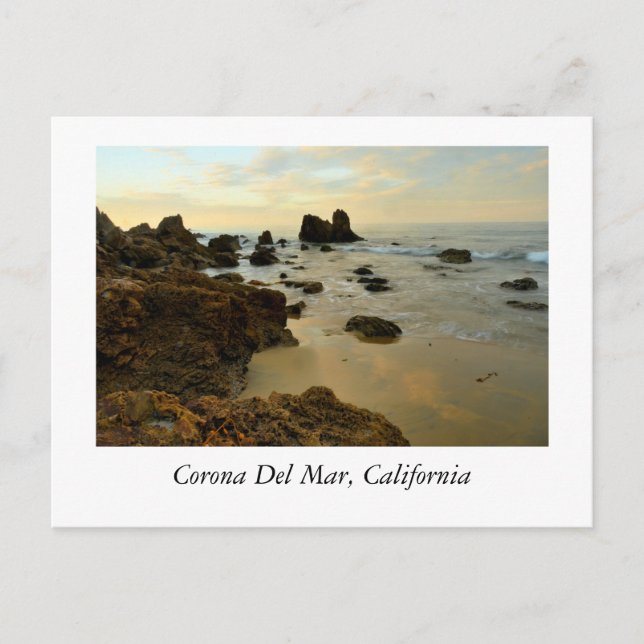 Corona del Mar California Postcard (Front)