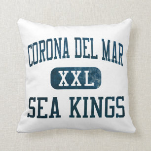Corona del Mar Sea Kings Athletics Cushion