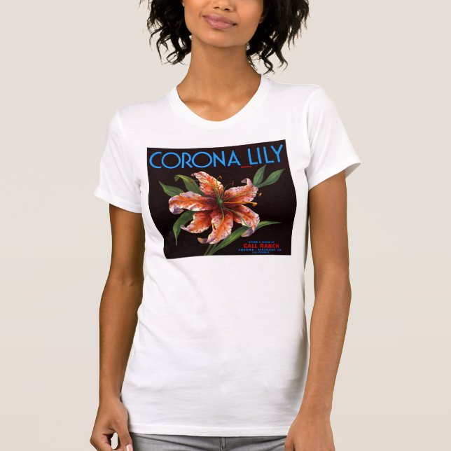 Corona Lily T-Shirt (Front)