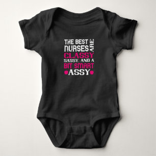 Corona Nurses - Best Nurses Are Classy Baby Bodysuit