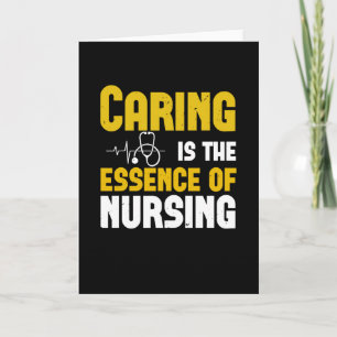 Corona Nurses - Caring Is The Essence Card