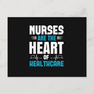 Corona Nurses - Heart Of Health Care Postcard