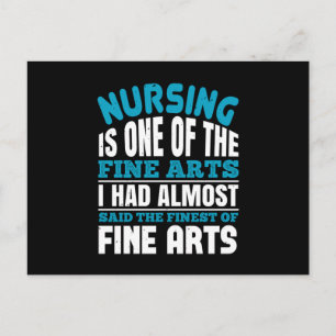 Corona Nurses - Nursing Is Fine Arts Postcard