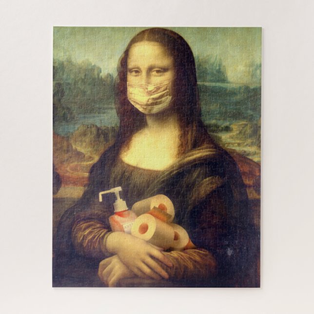 Corona Virus Portrait Jigsaw Puzzle (Vertical)