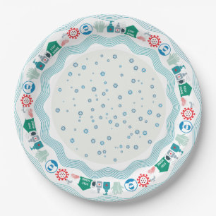Corona Virus protection Paper Plate