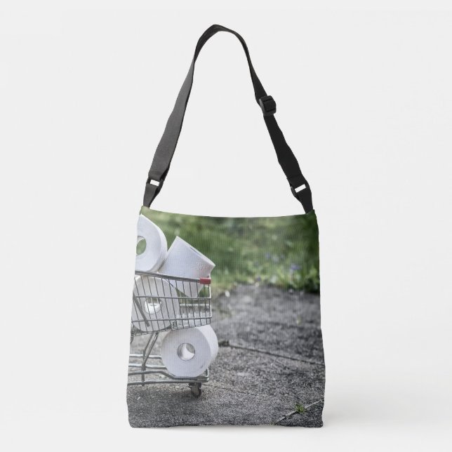 Corona Virus Protective Mask Crossbody Bag (Back)