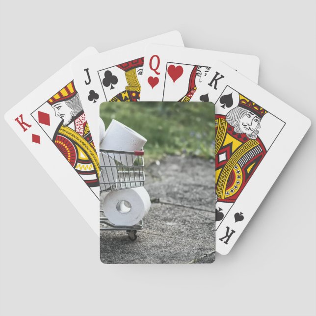 Corona Virus Protective Mask Playing Cards (Back)