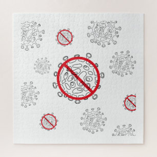 corona virus puzzle