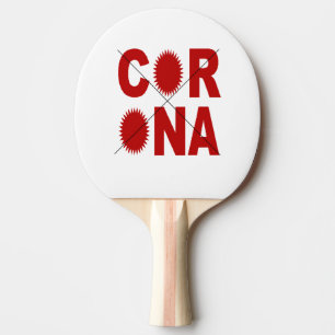 CORONA X Ping Pong Racket Paddle