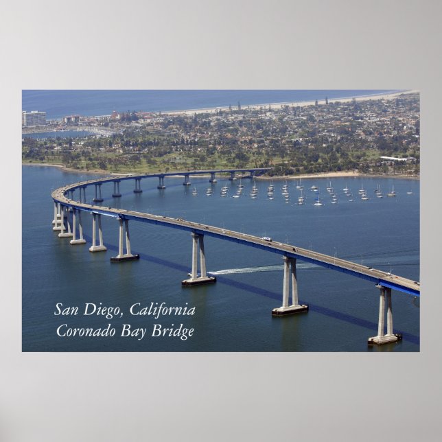 Coronado Bay Bridge Poster (Front)