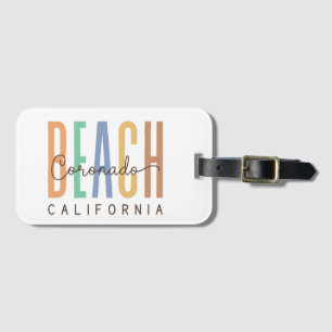 Coronado Beach California (Sands) Luggage Tag