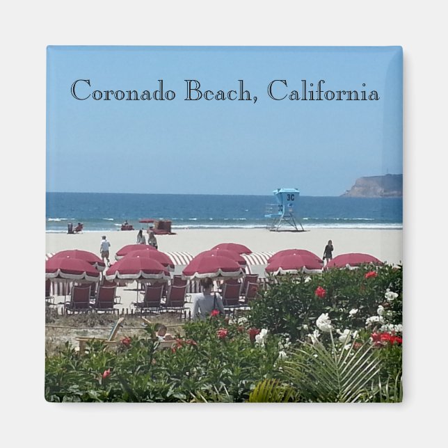 Coronado Beach Magnet (Front)