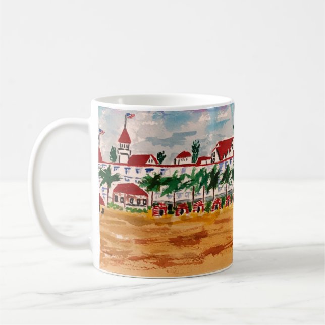 Coronado Hotel Coffee Mug (Left)