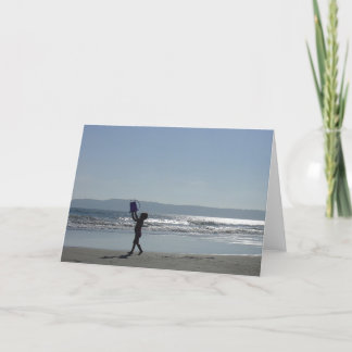 Coronado Island beach Card