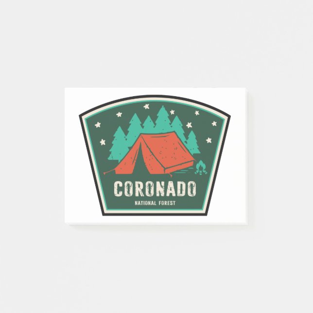 Coronado National Forest Camping Post-it Notes (Front)