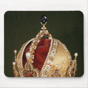 Coronation crown of Rudolph II , c.1576 Mouse Pad