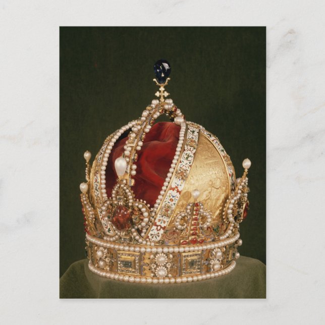 Coronation crown of Rudolph II , c.1576 Postcard (Front)
