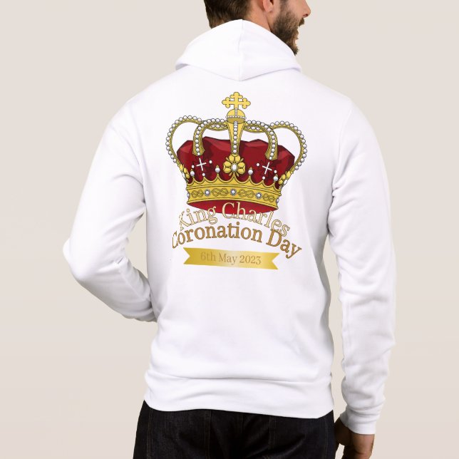 Coronation Day Crown Hoodie (Back)